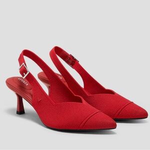 VIVAIA Addison Women's Red Slingback Shoes